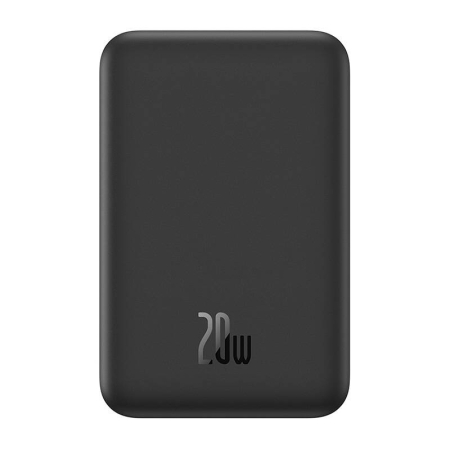 Energie verde - Magnetic Mini Powerbank Baseus 5000mAh, USB-C 20W (black)