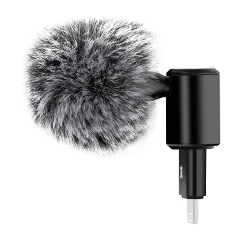 Microfon condensator Puluz cu 8 pini si model de captare omnidirectional pentru telefoane mobile [0]