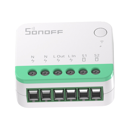 Mini-comutator WiFi inteligent Sonoff MINIR4M Matter (HomeKit, SmartThings, Home Assistant). [2]