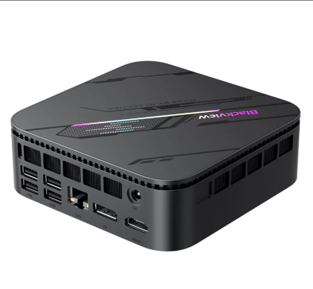Mini PC Blackview MP100 PRO Negru, Intel 12th Gen Core i9-12900HK , pana la 5GHz, 16GB DDR4, 512GB SSD, Windows 11 PRO, Wifi 6, 4K 144Hz UHD [1]