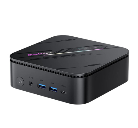 Mini PC Blackview MP100 PRO Negru, Intel 12th Gen Core i9-12900HK , pana la 5GHz, 16GB DDR4, 512GB SSD, Windows 11 PRO, Wifi 6, 4K 144Hz UHD [3]