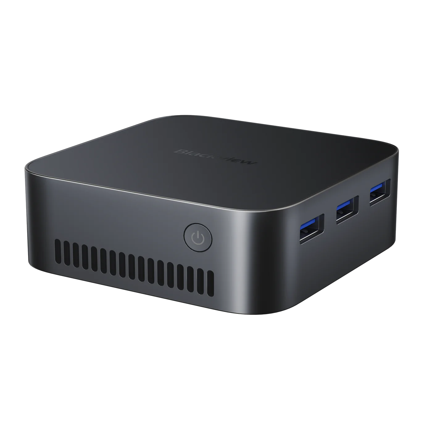Mini PC Blackview MP80 Negru, 4K@60Hz, 12GB RAM LPDDR4, 256GB ROM SSD, Intel N95, Windows 11 Pro, Display Dual 4K, Wi-Fi, Bt 4.2 [1]