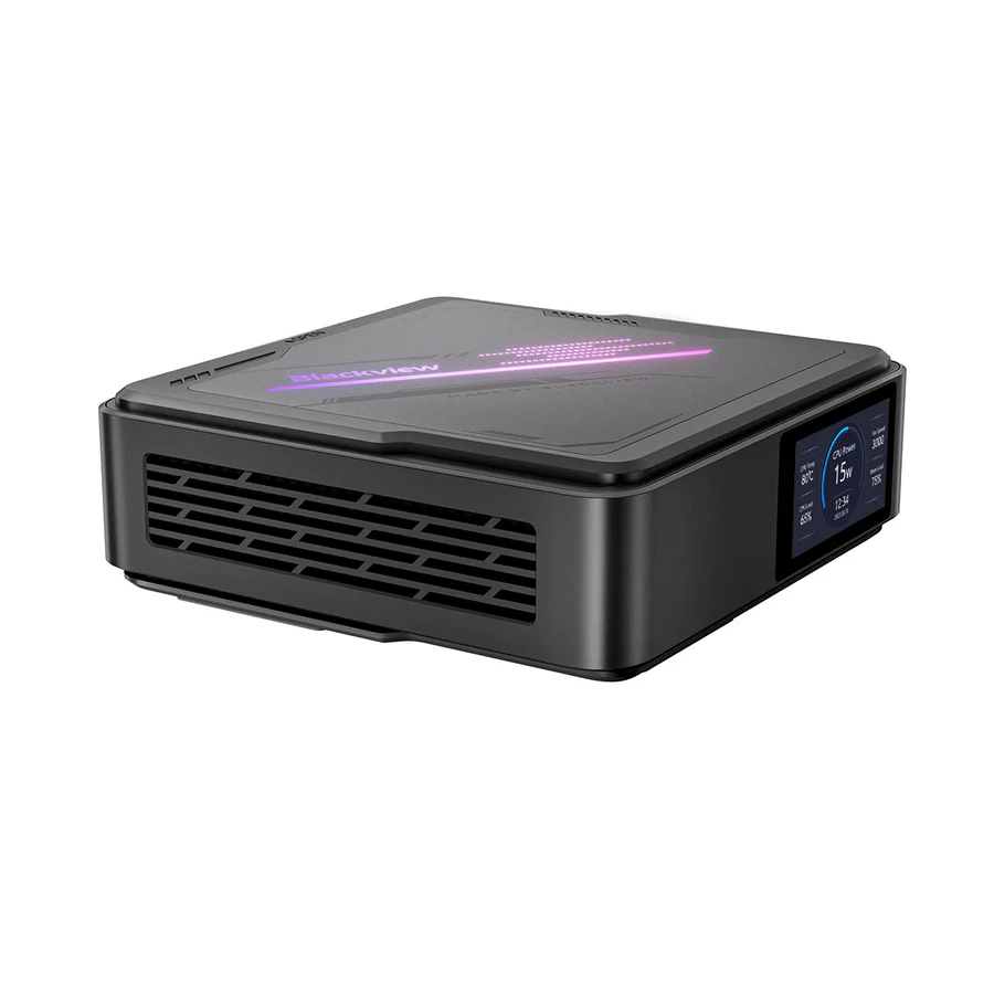 Mini PC Blackview MP90 Gri, Intel Alder Lake N97, 16GB RAM, 1TB SSD, Windows 11 Pro, Display Dual 4K, Wi-Fi, Bt 4.2 [1]