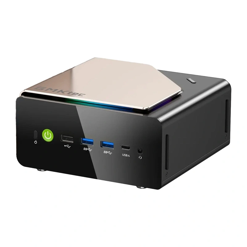 Tablete, Laptopuri si Accesorii - Mini PC GMKTEC EVO-T2S cu procesor Intel PantherLake X7 358H, 64 GB si 1 TB