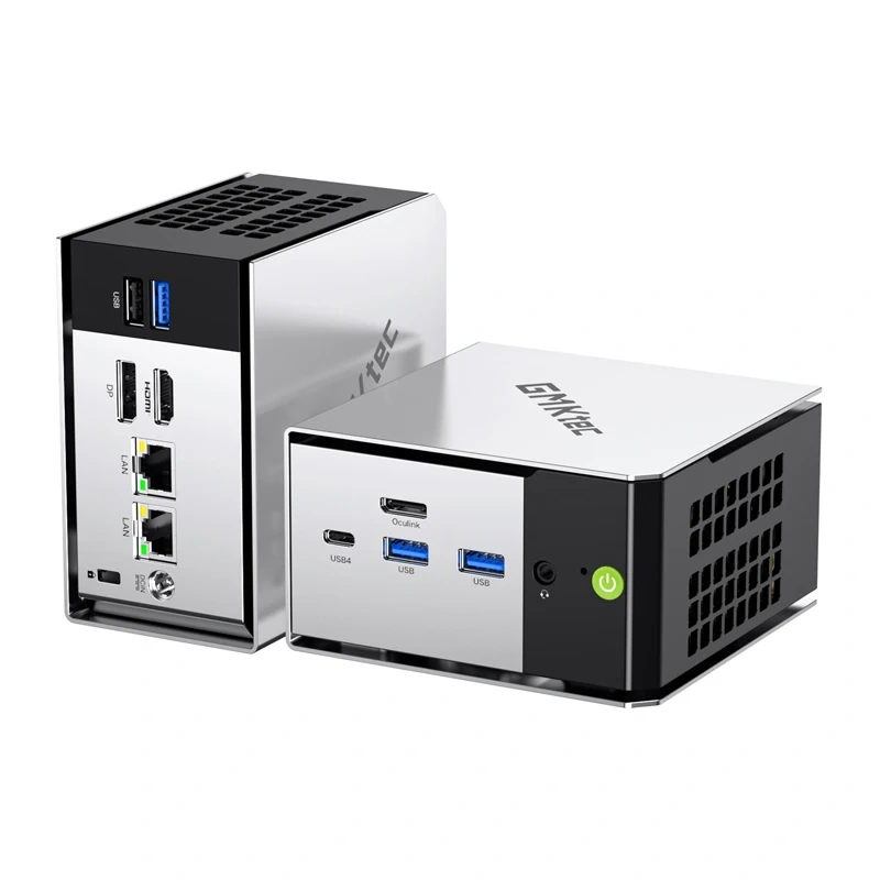 Tablete, Laptopuri si Accesorii - Mini PC GMKTEC M8 cu procesor AMD Ryzen 5 PRO 6650H, 16 GB si 1 TB