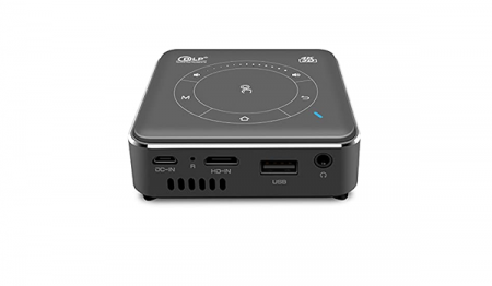 Mini proiector portabil DLP CSQ C99 Gri, 120", 3D, Decodare 4K, 2GB RAM, 16GB ROM, Android 9, Wifi 2.4/5G, Bluetooth 5, QuadCore, 3000mAh [3]