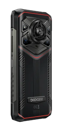 Mobiltelefon Doogee Blade 20 Pro, Piros, 4G, 6.6" HD+ IPS 90 Hz, 24 GB RAM (6 GB + 18 GB Extended), 256 GB ROM, 50 MP, Android 15, Unisoc T7200, Éjjellátó, 11 800 mAh battery, 18 W, Dual SIM [4]