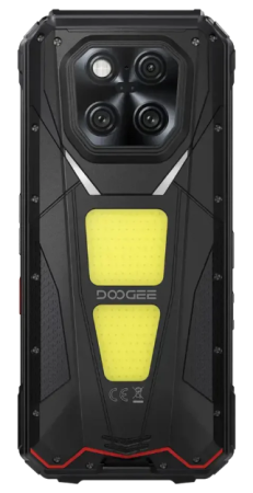 Mobiltelefon Doogee V Max Play VIP, Fekete, Beépített projektorral, 5G, 6.78'' FHD+ 120Hz, 36GB RAM (16GB + 20GB bővíthető), 512GB ROM, Android 15, 200MP + 20MP éjjellátó, 20500mAh, 45W, Dual SIM [1]