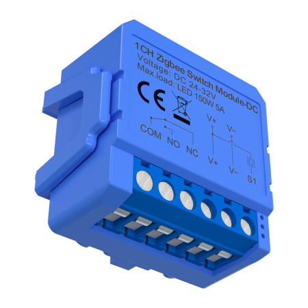 Modul de comutare ZigBee Avatto ZWSM16-DC32V-1 cu un canal si un contact fara potential [2]
