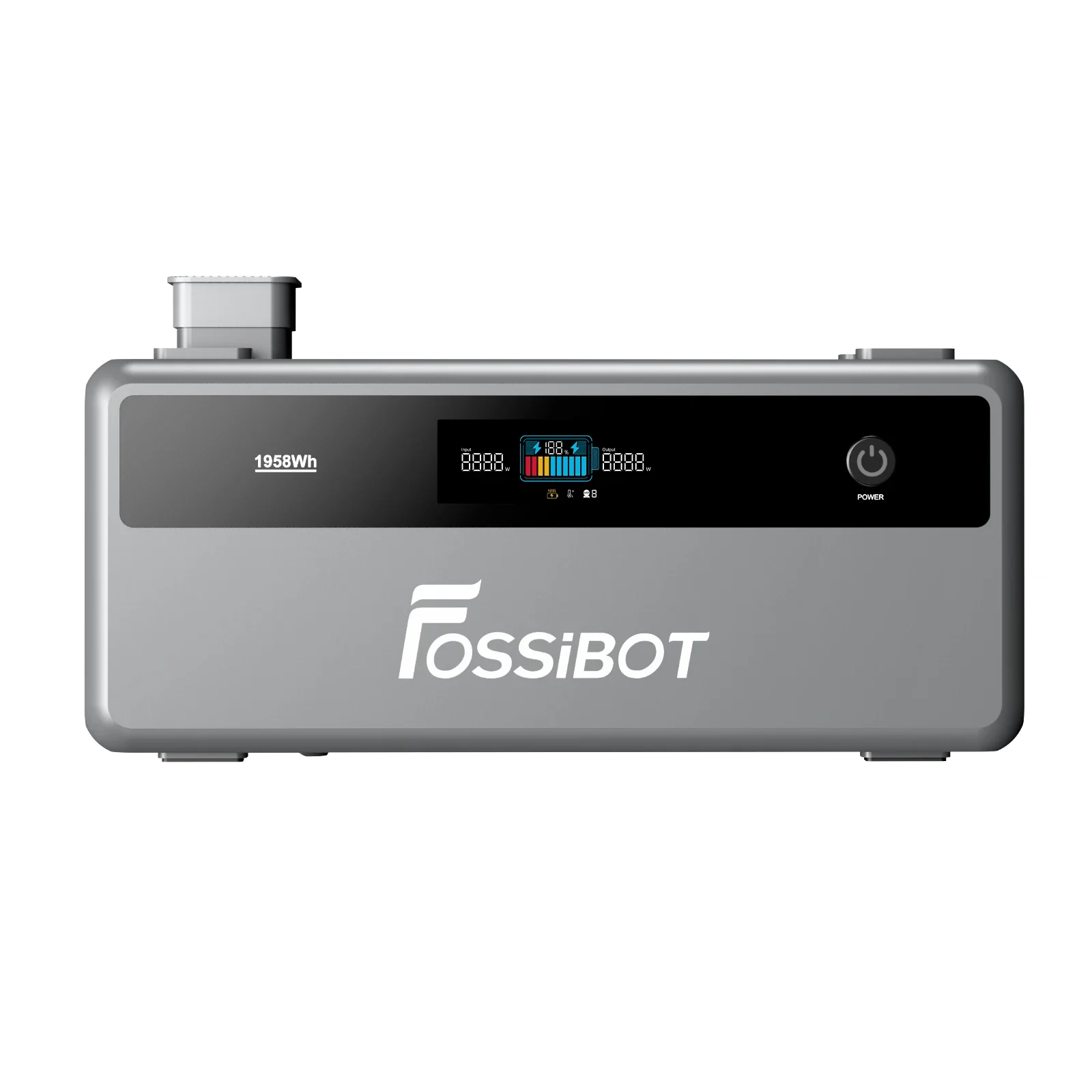 FOSSiBOT FBP1200-B Bővítő Akkumulátor, LiFePO4, akár 6000 Ciklus, Kapacitásbővítés 39.1kWh-ig, IP65 [1]