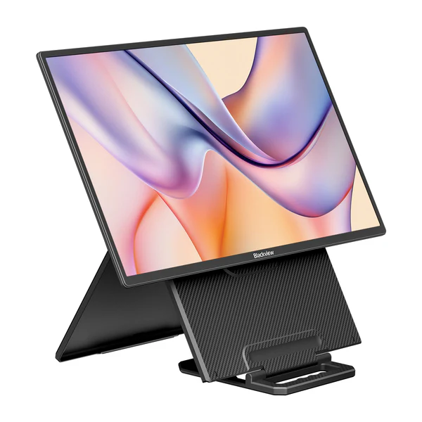 Blackview Table 10 Hordozható Monitor, Fekete – 23.8" FHD IPS 1920x1080 100Hz laptophoz és PC-hez, USB-C 3.1 Full Featured, Mini HDMI, USB-A és 3.5mm AUX, 300 nites, beépített hangszóró [2]