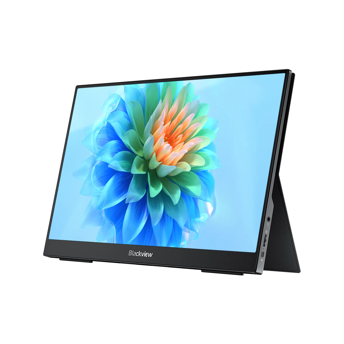 Monitor portabil Blackview Table 8 - Monitor de gaming de 15.6" pentru laptop, monitor computer 1080P FHD, extensie ecran laptop USB-C HDMI, display HDR IPS cu copertă inteligentă și difuzoare [2]
