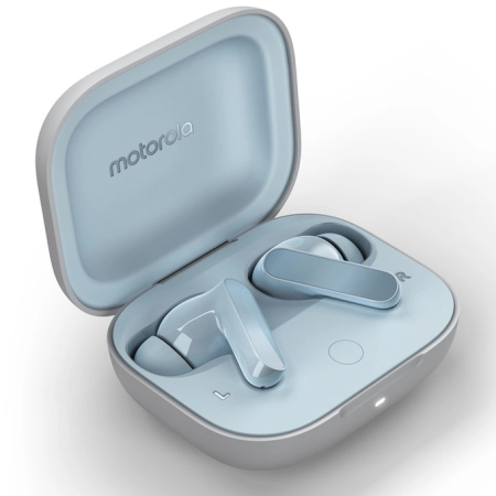 Motorola Moto Buds In-Ear Fülhallgató, Kék, True Wireless, Dolby Atmos, ANC, Bluetooth 5.3, 42h Üzemidő [2]