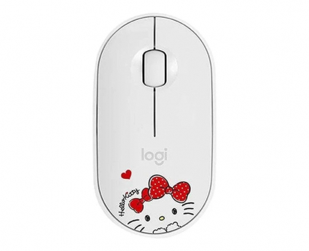 Gadgets - Mouse Pebble Hello Kitty M350 White
