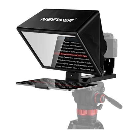 NEEWER BASICS X12B - Teleprompter reglabil din aliaj de aluminiu, 12" [1]