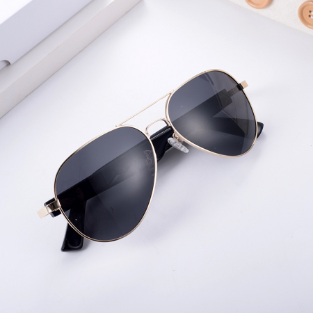 Lifestyle - Polarizált okos napszemüveg iSEN MZ01, Fekete, Uniszex, Anti-UV380, Beépített mikrofon és hangszóró, Zene és Bluetooth hívások, 60mAh