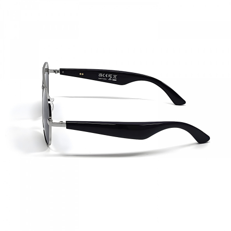 Ochelari Smart iSEN GY100, Lentile Negre Polarizate, Traducere AI in Timp Real, Microfon, Difuzoare, Bluetooth, Muzica, Apeluri, Asistenta Vocala, Control Camera la Distant, Incarcare Magnetica [3]