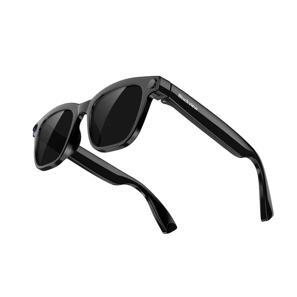 Lifestyle - Blackview BV300 Smart Glasses, Black, 4K AI Camera, Photo & Video, AI Translation, ChatGPT, Bluetooth 6.0, WiFi, Calls, Music, Voice Assistant, Sun Protection Lenses
