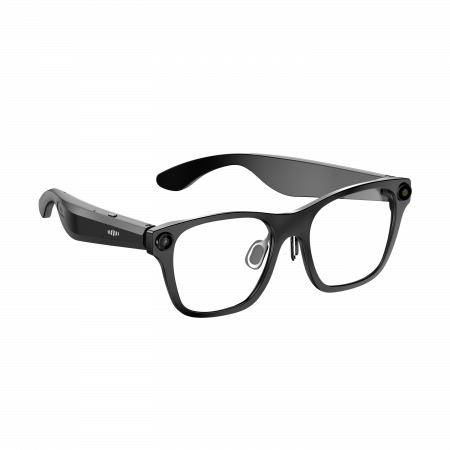 Lifestyle - Ochelari Inteligenti iSEN G336, Camera 2K, Inregistrare Audio si Video, Asistent Vocal AI, Traducere, Anulare Zgomot, Control Tactil, Muzica si Apeluri, WiFi, OTA, Incarcare Magnetica