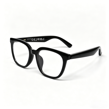 Ochelari Inteligenți iSEN GM80, Transparenți, Traducere AI, Bluetooth 5.4, Asistent Vocal, Apeluri și Muzică, Control Tactil, Încărcare Magnetică Duală, Protecție UV [2]