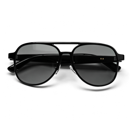 Ochelari Inteligenți iSEN GM82, Negri, Traducere AI, Bluetooth 5.4, Apeluri, Muzică, Asistent Vocal, Control Tactil, Protecție UV și Lumină Albastră [2]