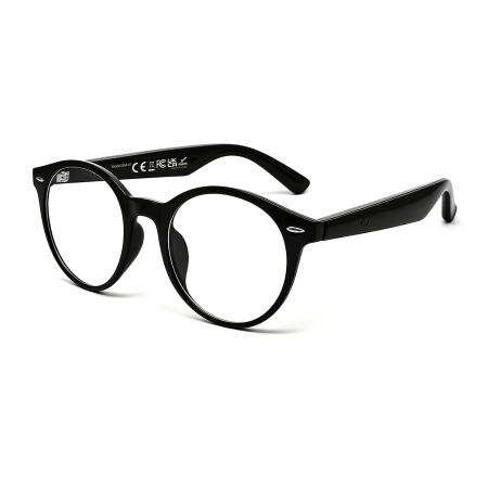Lifestyle - iSEN GM81 Okosszemüveg, Átlátszó Lencsék, AI Fordítás, Bluetooth 5.4, Hívások, Zene, Hangasszisztens, Érintésvezérlés, UV- és Kékfény-védelem