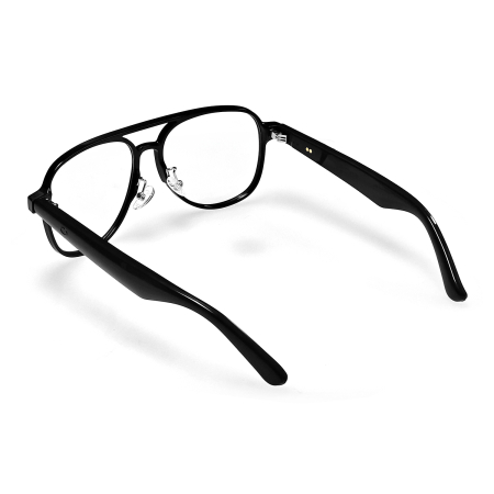 Ochelari Inteligenți iSEN GM82, Lentile Transparente, Traducere AI, Bluetooth 5.4, Apeluri, Muzică, Asistent Vocal, Control Tactil, Protecție UV și Lumină Albastră [5]