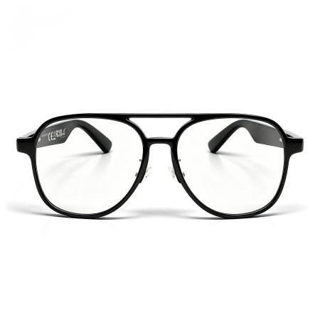 Ochelari Inteligenți iSEN GM82, Lentile Transparente, Traducere AI, Bluetooth 5.4, Apeluri, Muzică, Asistent Vocal, Control Tactil, Protecție UV și Lumină Albastră [4]