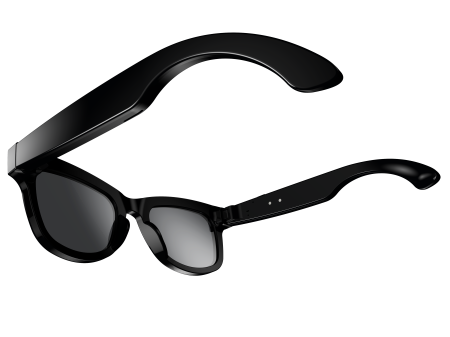 Smart Glasses iSEN M01 Pro, Black Lenses, Black Frame, AI Translation, 8MP AI Camera, 48g, 8.6H Use, Noise Reduction (ENC), Touch Control, Bluetooth 5.4, 1.5H Fast Charging [5]