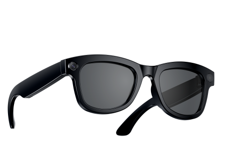 Smart Glasses iSEN M01 Pro, Black Lenses, Black Frame, AI Translation, 8MP AI Camera, 48g, 8.6H Use, Noise Reduction (ENC), Touch Control, Bluetooth 5.4, 1.5H Fast Charging [4]