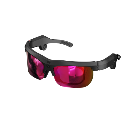 Ochelari Inteligenți Sport iSEN S100, Negru, Cameră Sony 13MP, Înregistrare 1080P, AI ChatGPT, Wi-Fi 6, Traducere Vocală, Control Tactil, 290mAh [2]