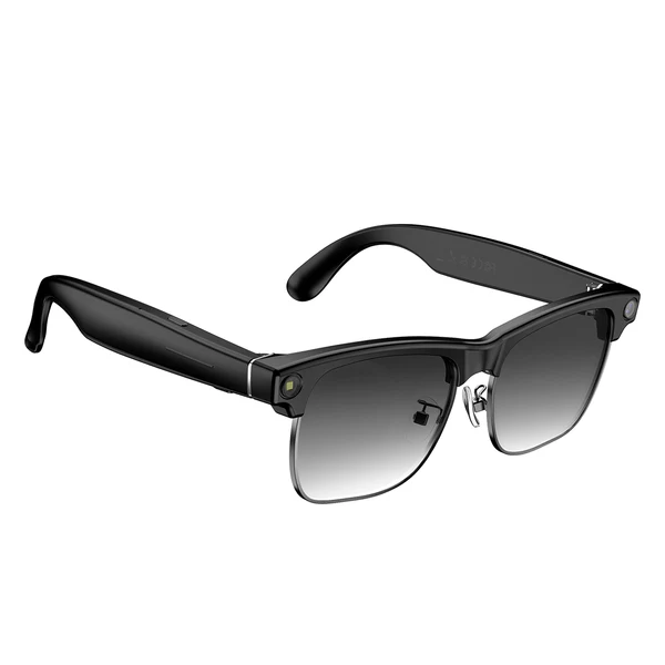 Ochelari Inteligenți Blackview BV200, Negru, Cameră Sony 8MP AI, Înregistrare 1200P, Bluetooth 6.0, Wi-Fi Transfer, Traducere în Timp Real ChatGPT, Baterie 225mAh [3]