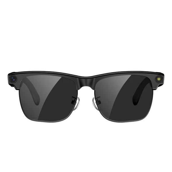 Ochelari Inteligenți Blackview BV200, Negru, Cameră Sony 8MP AI, Înregistrare 1200P, Bluetooth 6.0, Wi-Fi Transfer, Traducere în Timp Real ChatGPT, Baterie 225mAh [1]