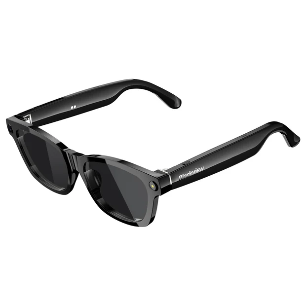 Ochelari Inteligenți Blackview BV100 AI, Negru, Cameră 8MP, Bluetooth, WiFi, Asistent Vocal AI, Traducere în Timp Real [3]