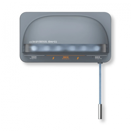 Termometre non contact - Sterilizator smart UVC LED Xiaomi Oclean S1 Gri cu 5 suporturi pentru periute de dinti si lame de barbierit