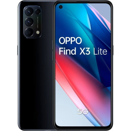 Telefoane Mobile - Oppo Find X3 Lite, 128GB, 8GB, 5G, Dual Sim, Starry Black