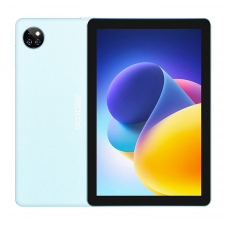 Pachet tableta Doogee T10W, Albastru + Tastatura Bluetooth, Mouse Bluetooth, Stylus si Husa, 4G, Display HD 10.1", 9GB RAM (4GB + 5GB RAM extensibil), 128GB ROM, Android 14, 8000mAh, Dual SIM [1]