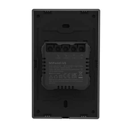 Panou de control inteligent WiFi SONOFF NSPanel (negru, 120mm) [6]