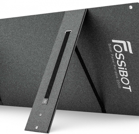 Hordozható napelem Fossibot SP200, 200W, Összecsukható 4 darabban, IP67 [4]