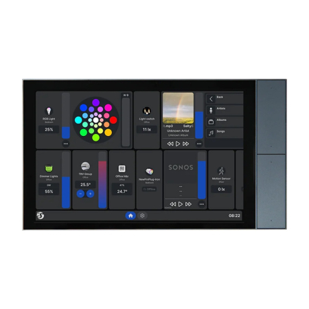 Panou sterowania 10.1" Shelly Wall Display XL WiFi/BLU (szary) [2]