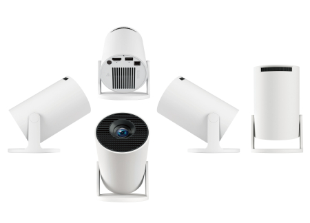 Proiector iSEN HY300Pro+, LCD, 110", decodare 4K, 1GB RAM, 8GB ROM, Android 11, focalizare manuala, corectie automata, CPU Allwinner H713, GPU Mali-G31, WiFi6 dual band + BT5.0 [5]