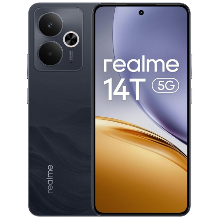 Telefoane Mobile - Realme 14T, 256GB, 8GB, 5G, Dual Sim, Obsidian Black