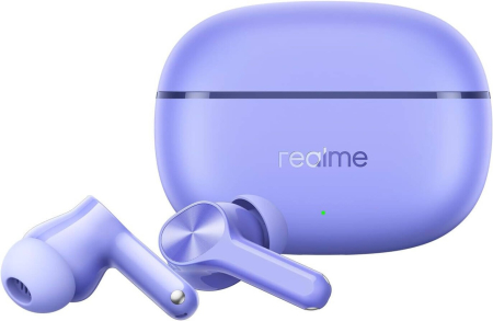 Căști Realme Buds T200 Lite In-Ear, Violet, True Wireless, Bluetooth 5.4, Reducere Zgomot, Autonomie până la 48h [1]