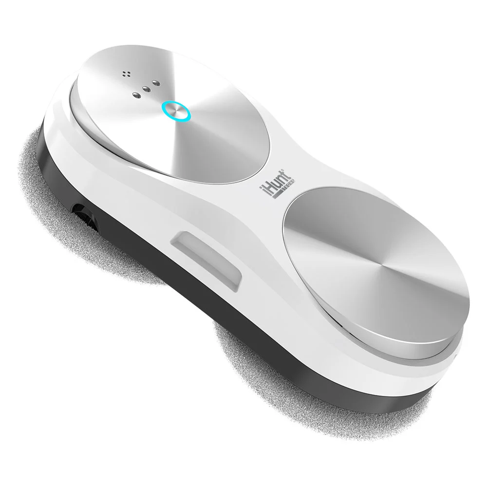 Robot Curățare Geamuri iHunt Smart Window Robot 6 Ultra, Alb, 6000Pa, Rezervor Apă 50ml, Aplicație iHunt Home, Telecomandă, Baterie Backup 20 Min [4]