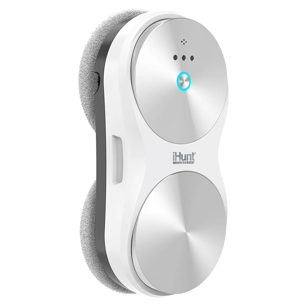 Robot Curățare Geamuri iHunt Smart Window Robot 6 Ultra, Alb, 6000Pa, Rezervor Apă 50ml, Aplicație iHunt Home, Telecomandă, Baterie Backup 20 Min [2]