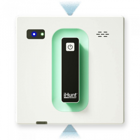 Robotporszívók - iHunt Smart Window Robot 4 Supreme Twin Spray, 2 permetező, páramentesítő az ablakokon, alkalmazásvezérlés, tartalék ablaktörlők