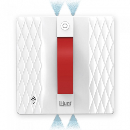 Aspiratoare Robot - Robot curatare geamuri iHunt Window 5 SUPREME 4X Spray, 72 W, 3400 Pa, Alb