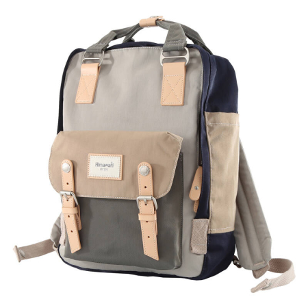 Rucsac pentru laptop Himawari 188L 14'' (gri-bej) [1]