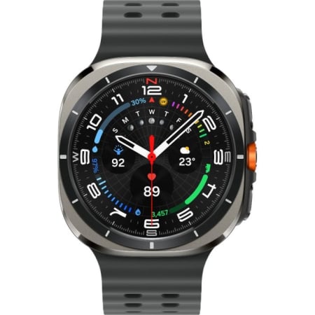 Bratari si Ceasuri Sport - Samsung Galaxy Watch Ultra 2025, 47MM, L705, LTE, Titanium Silver