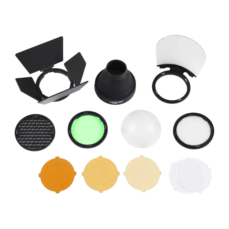 Gadgets - Set de accesorii GODOX AK-R1 pentru blituri cu cap rotund